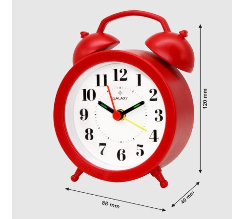 Galaxy MS-300 Masa Saati Kırmızı