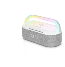 Mini Bluetooth Hoparlör Fm Rgb - Beyaz A915