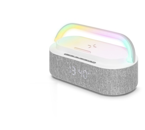 Mini Bluetooth Hoparlör Fm Rgb - Beyaz A915