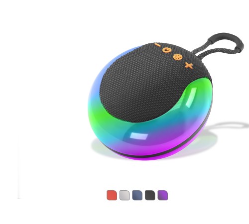 Mini Bluetooth Hoparlör Fm Rgb 12 X 6 X 12.3 Cm BS26