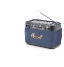 Bluetooth Fm Radyo Usb Tf Aux Solar Şarjli Taşinabi̇li̇r Kamp Hoparlör FP395S