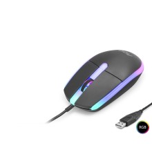 Mouse Optik 1200 Dpi Usb Rgb - Siyah GM150B/LA