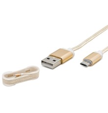 Usb Micro To Usb Şarj Ve Data Kablosu Ps4 Gamepad Uyumlu Hasır 1.5 M HD4338