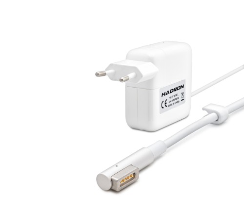 14.5V 3.15A 45W Laptop Adaptörü - L Tip - Macbook Uyumlu - Beyaz HD8802