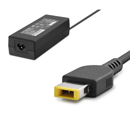 20V 6.75A 135W Laptop Adaptörü - Usb Tip Sarı Kare Uç - Ibm Uyumlu - Siyah HD8862