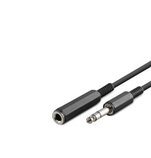 6.35Mm Gitar Uzatma Kablosu 1.5 M - Siyah HDX1050