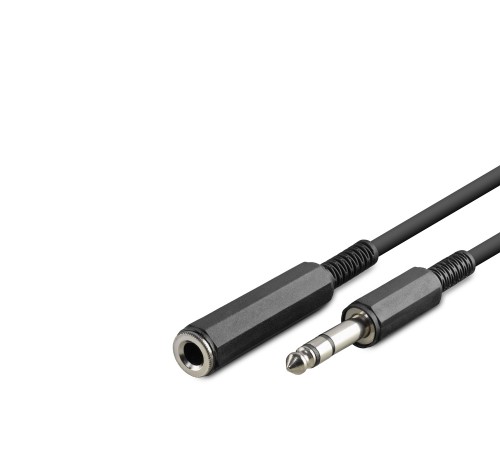 6.35Mm Gitar Uzatma Kablosu 1.5 M - Siyah HDX1050