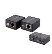 Vga Rj45 Extender Görüntü Aktarim Seti 60 M HDX1285