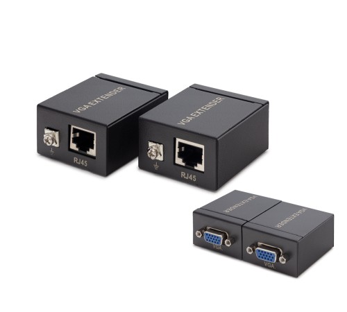 Vga Rj45 Extender Görüntü Aktarim Seti 60 M HDX1285