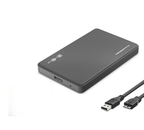 2.5 Sata Hdd/Ssd Harici Disk Kutusu Usb 3.0 Micro-B - Siyah HDX1752S