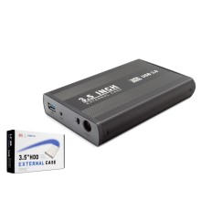 3.5 Inç Sata Hdd Harici Disk Kutusu Usb 3.0 - Siyah HDX1756