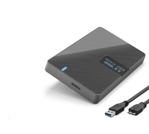 2.5 Sata Hdd/Ssd Harici Disk Kutusu Usb 3.0 Micro-B - Siyah HDX1792