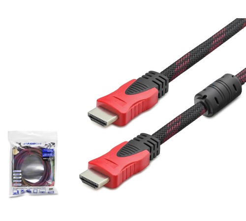 Hdmi Kablo 3 M - Siyah Kirmizi HDX2013