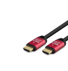 Hdmi 2.0 Kablo 4K Uhd Od 8.0 Mm 15 M - Siyah Kırmızı HDX2039