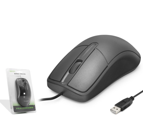 Usb Kablolu Optik Mouse - Siyah HDX3261