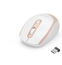 Kablosuz Mouse 800/1600 Dpi - Beyaz Pembe HDX3406R