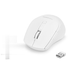 Kablosuz Mouse 600/1600 Dpi - Beyaz HDX3408L
