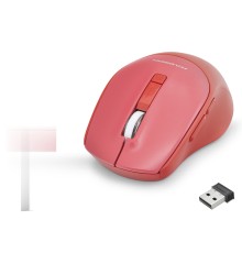 Kablosuz Mouse 600/1600 Dpi - Kırmızı HDX3408R