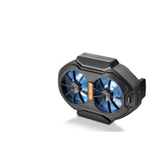 Telefon Soğutucu Fan Bataryalı Led - Siyah HDX4391