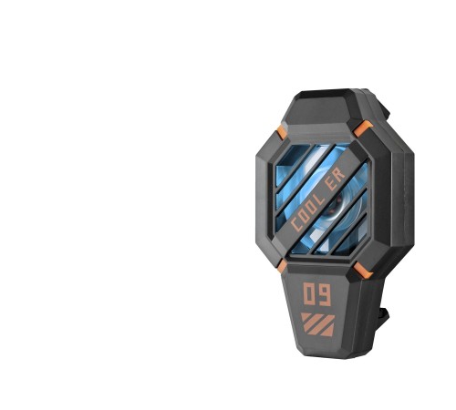 Telefon Soğutucu Fan Bataryalı Led - Siyah HDX4392