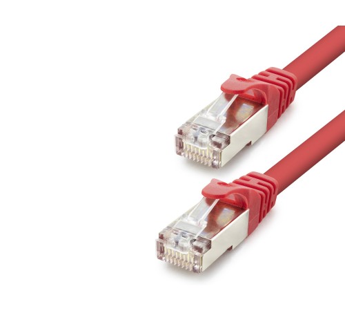 Cat7 Ethernet Patch Kablosu 10 Gbps 600 Mhz 1.5 M - Kırmızı HDX5108