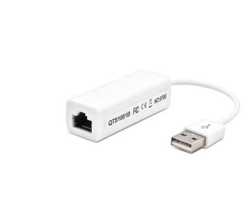 Usb 2.0 Ethernet Adaptör 10/100 Mbps - Beyaz HDX5277