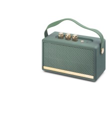 Bluetooth Nostaljik Hoparlör Fm 16.7 X 10.3 X 7.16 Cm - Yeşil HDX6002