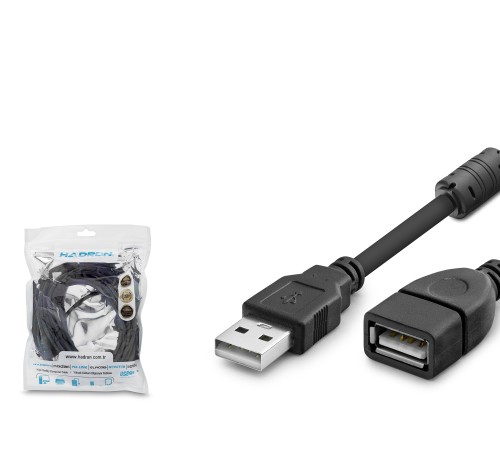 Usb Uzatma Kablosu 5 M - Si̇yah HDX7521