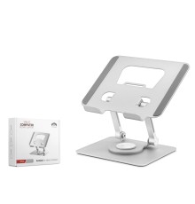 Metal 360 Derece Dönebilen Kompakt Tablet Ve Laptop Standi - Silver HDX8020