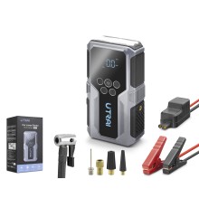 15000Mah 1500A Araç Akü Takviye Cihazi Hava Kompresörlü Powerbank - Gri JS-9