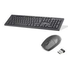 Kablosuz Klavye Ve Mouse Seti Usb - Siyah KM210B/38