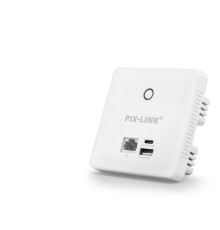 Duvar Tipi Wifi Access Point Poe Destekli 300 Mbps - Beyaz LV-CAP08