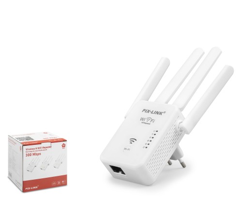 Wifi Repeater / Router / Ap 300 Mbps - Beyaz LV-WR49S4T