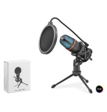 ME4RGB Profesyonel Rgb Mikrofon 192 Khz / 24 Bit Çok Yönlü Type-C - Siyah