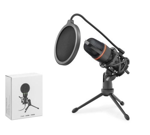 ME4Usb Profesyonel Rgb Mikrofon 48 Khz / 16 Bit Çok Yönlü Type-C - Siyah