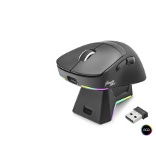 Kablosuz Rgb Mouse Şarj Standlı - Siyah MF1216B