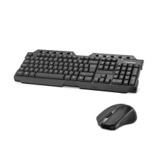 Ireless Klavye Mouse Set Q Siyah HD842