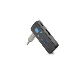 AUX Bluetooth Ses Alıcı Adaptör Handsfree - Siyah HD9004