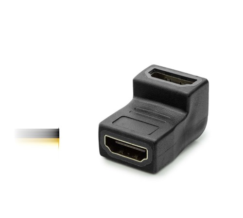 Hdmı F To Hdmı F Çevirici L Tip Siyah HDX1269