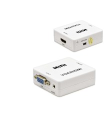 Vga To Hdmı Çevirici 1080P Full Hd Beyaz HDX1283