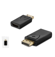 Dısplay To Hdmı F Çevirici 4K 30Hz Siyah HDX1312