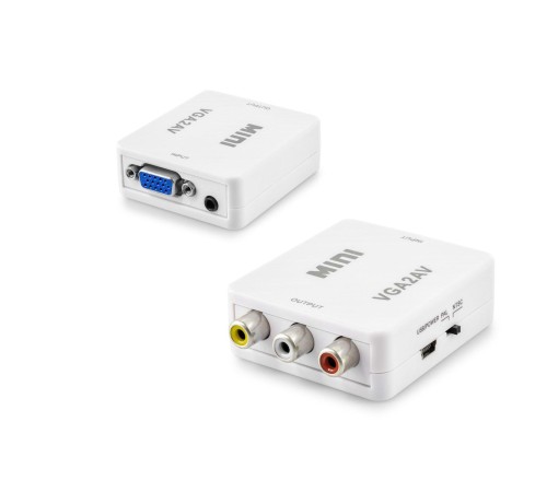 Vga To Çevirici 1080P Full Hd Beyaz HDX1352