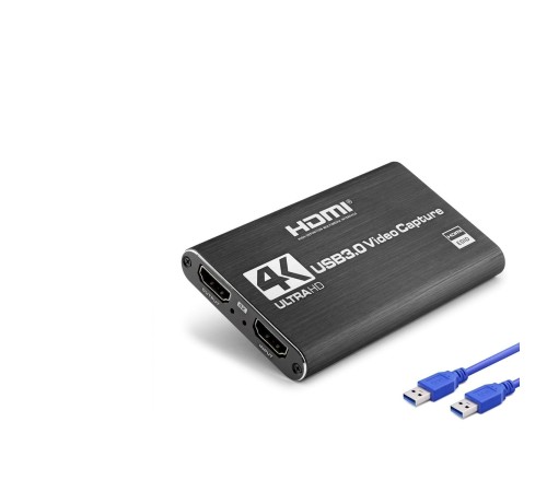 Hdmı Vıdeo Capture Usb3.0 4K Ultra Hd Siyah HDX1358