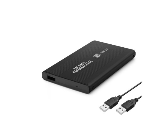 Hdd Kutu Usb2.0 Metal Sata 2.5" Siyah HDX1758