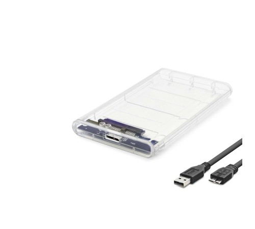 Hdd Kutu Usb3.0 Plastik Sata 2.5" Transparent HDX1760