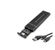 SSD Kutu Type-C 3.1 + Usb3.0 Nvme M2 Chıp Jms581D Siyah HDX1769