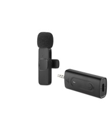 Kablosuz Mikrofon 3.5 Mm Siyah HDX2787