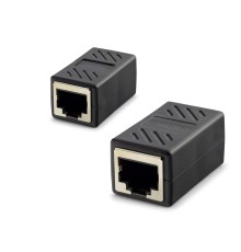 RJ45 Dişi - Dişi Uzatma Adaptörü - Siyah HDX5066