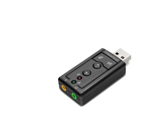 USB Harici Ses Kartı 7.1 - Siyah HDX5255