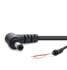 Notebook Adaptör Kablosu 5.5*2.5 L Tip 30W-90W 1.2M Siyah HDX5537